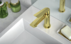 VEDO Bateria umywalkowa niska złota DESSO ORO VBD4001/ZL